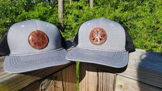 Custom Leather Patch Hat